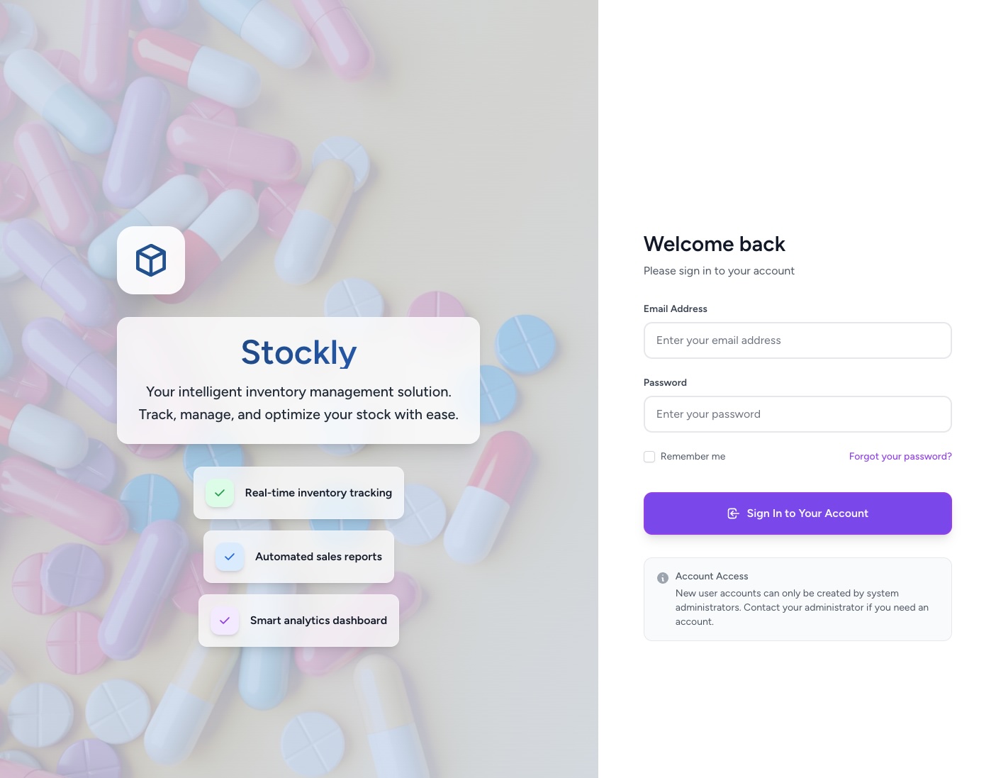 Stockly Management System